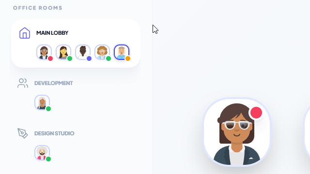 Work in shared spaces